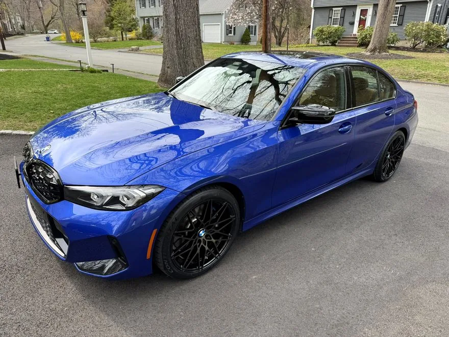 BMW M340i — paint cleansed and sealed — Detailing Dr., North Shore MA